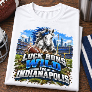 Camiseta La suerte corre desenfrenada en Indianapolis fanát