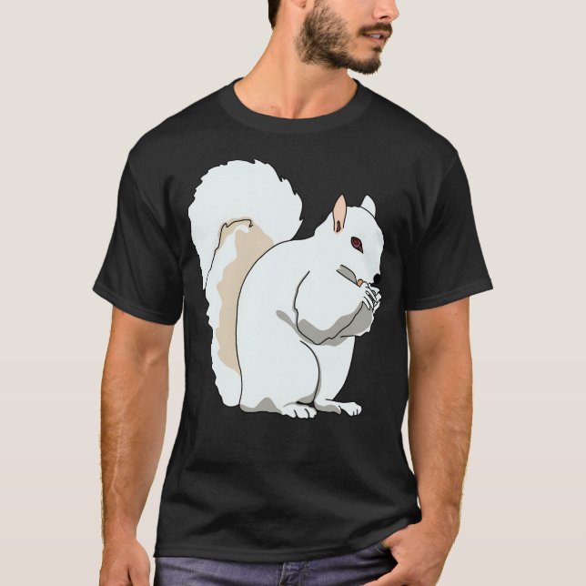 Camiseta La Suerte De La Ardilla Albino (Anverso)