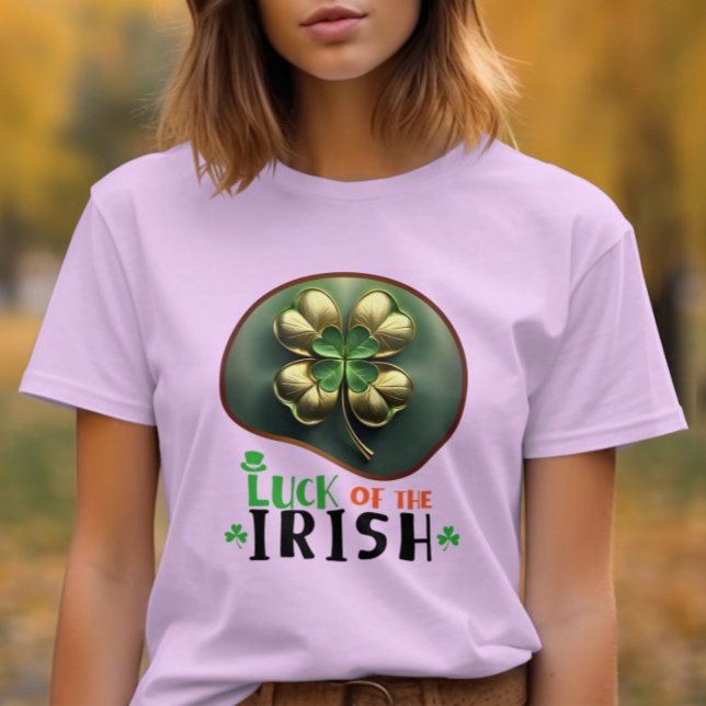 Camiseta La suerte de la calle irlandesa - Shamrockin' (Subido por el creador)