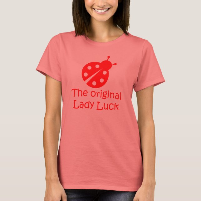 Camiseta La suerte de la dama original (Anverso)