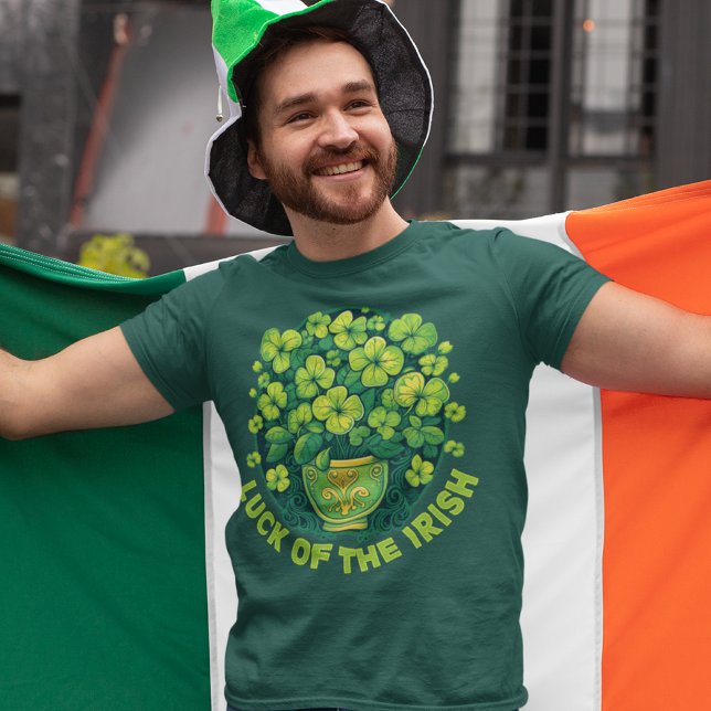 Camiseta La suerte del Día Irlandés de San Patricio (Subido por el creador)