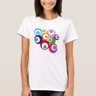CAMISETA LA SUERTE OBSERVA EL ARCO IRIS DE LOS MALES DE OJO