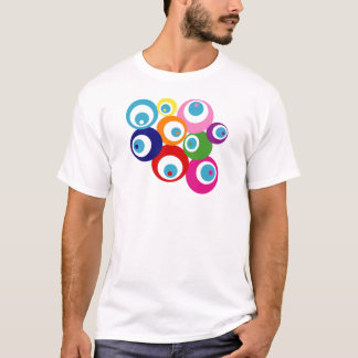 CAMISETA LA SUERTE OBSERVA EL ARCO IRIS DE LOS MALES DE OJO