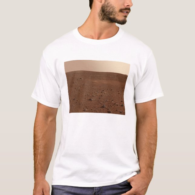 Camiseta La superficie rocosa de Marte (Anverso)