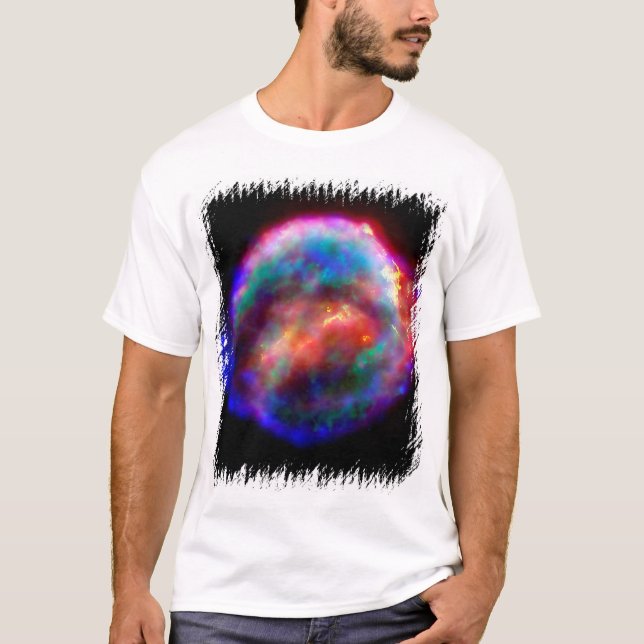 Camiseta La supernova de Kepler remanente en la NASA hubble (Anverso)