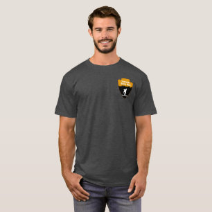 Camiseta La supervivencia sabe es la mezcla del algodón/de