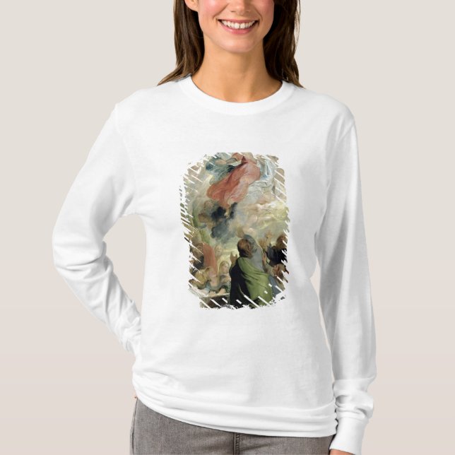 Camiseta La suposición del Virgen María (Anverso)