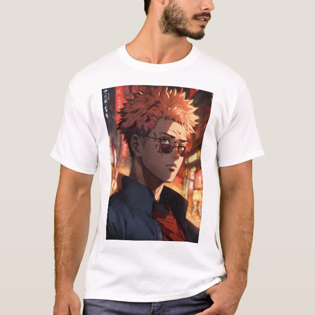 Camiseta "La supremacía de Satoru" "solo gojo vibes" (Anverso)