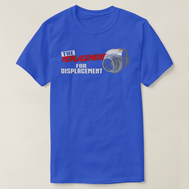 Camiseta La sustitución del desplazamiento (Diseño del anverso)