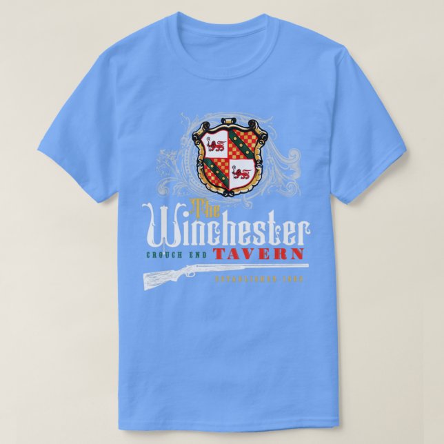 Camiseta La taberna Winchester (Diseño del anverso)