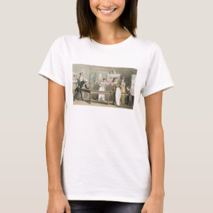 Camiseta La tabla de billar, 'del viaje del Dr. Syntax
