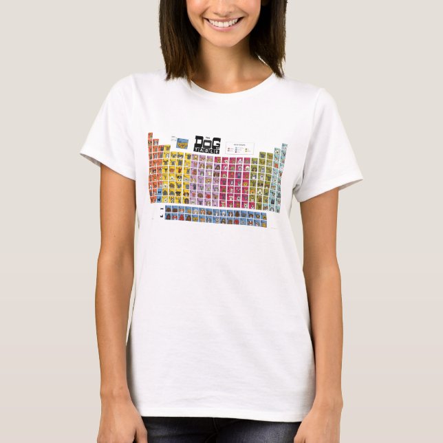 Camiseta La tabla del perro (Anverso)