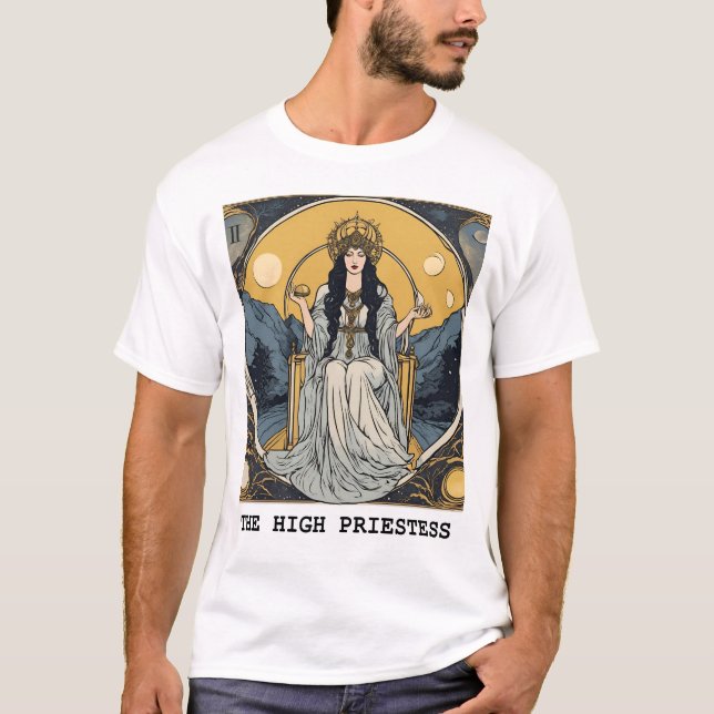 CAMISETA LA TARJETA DE ALTA SATISFACCIÓN - TAROT (Anverso)