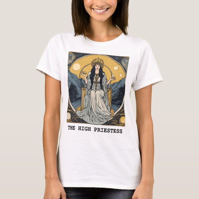 CAMISETA LA TARJETA DE ALTA SATISFACCIÓN - TAROT (Anverso)