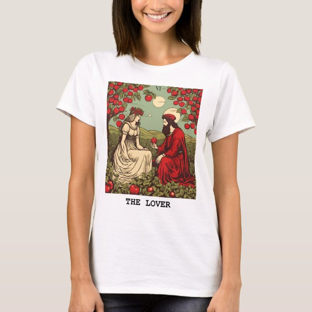 CAMISETA LA TARJETA DE AMOR - TAROT (Anverso)