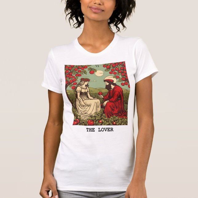 CAMISETA LA TARJETA DE AMOR - TAROT (Anverso)