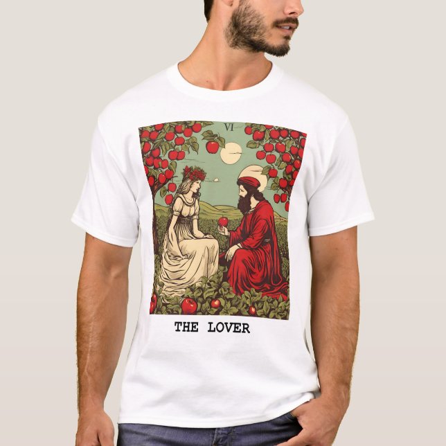 CAMISETA LA TARJETA DE AMOR - TAROT (Anverso)