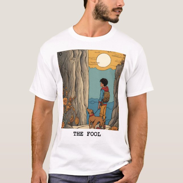 CAMISETA LA TARJETA DE COMIDA - TAROT (Anverso)