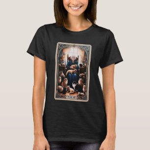 Camiseta La tarjeta de gato Lady Tarot