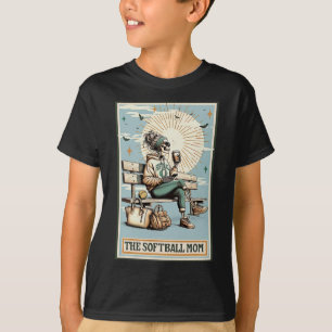 Camiseta La tarjeta de tarot de la madre suave esqueleto ca