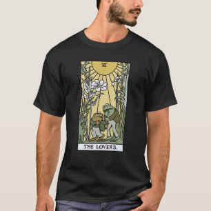 Camiseta La tarjeta de tarot de la rana de Cottagecore Fort