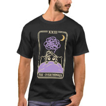 La tarjeta de tarot divertida del que sobrepiensa 