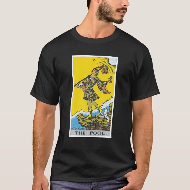 Camiseta La tarjeta de Tarot engañosa Occult cree que Divin (Anverso)
