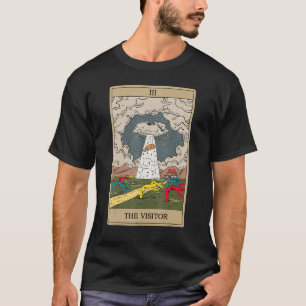 Camiseta La tarjeta de visita Tarot Alien Tarot Aesthetic