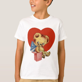 Camiseta La tarjeta del día de San Valentín linda refiere
