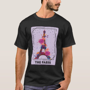 Camiseta La Tarjeta del Tarot de París Cartas Místicas Torr