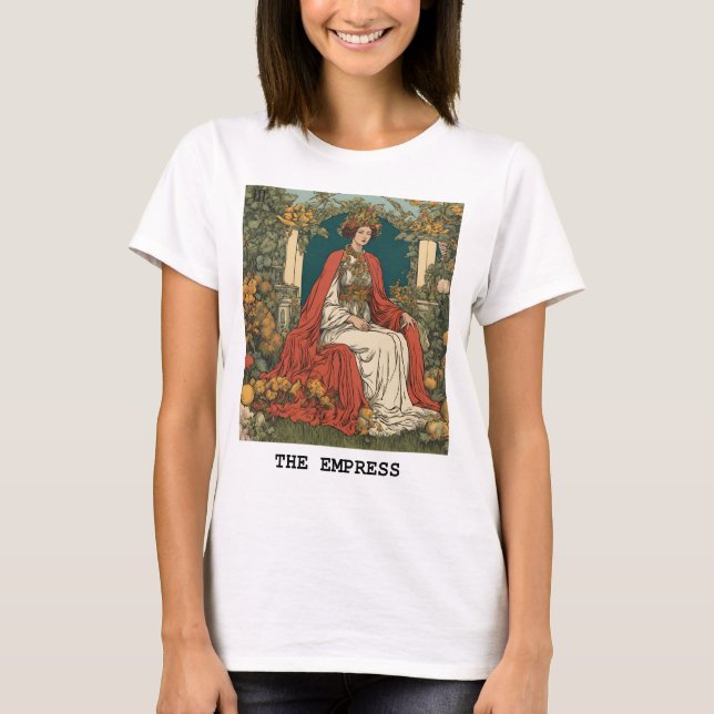 CAMISETA LA TARJETA EMPRESS - TAROT (Anverso)