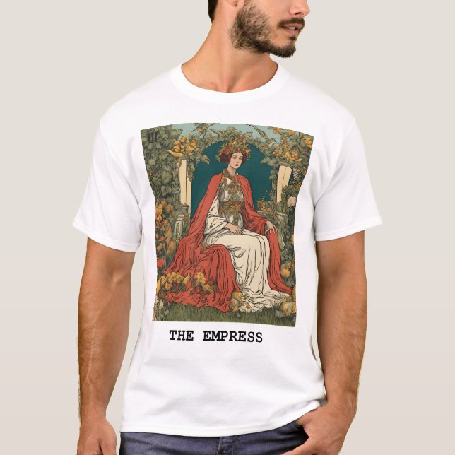 CAMISETA LA TARJETA EMPRESS - TAROT (Anverso)
