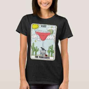 Camiseta La tarjeta Margarita Tarot para bebidas alcohólica