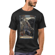 La tarjeta mecánica Skeleton Tarot