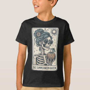 Camiseta La tarjeta Summerween Queen Tarot, Brujería Hallow