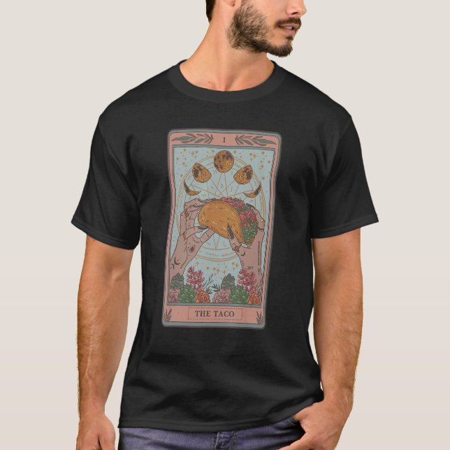 Camiseta La tarjeta Taco Tarot (Anverso)