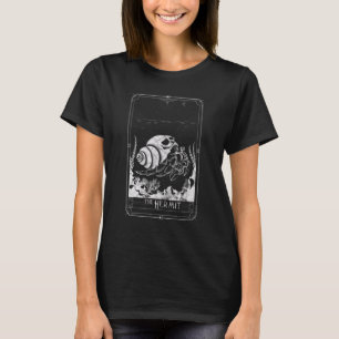 Camiseta La tarjeta Tarot de Hermit Gótica Grim Reaper Occu