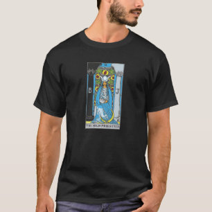 Camiseta La tarjeta Tarot de la alta sacerdotisa