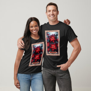 Camiseta La tarjeta Tarot de Poinsettia