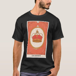 Camiseta La tarjeta tarot Emperador diseño moderno Major Ar