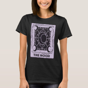 Camiseta La tarjeta Tarot Moon Tarjetas místicas Occult Mag