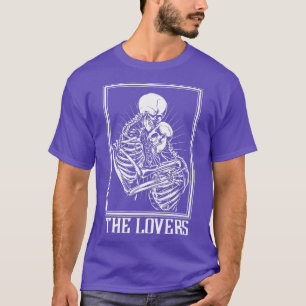 Camiseta La tarjeta Tarot Skeleton para los amantes del ocu