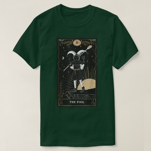 Camiseta La tarjeta tarot tonta  (Diseño del anverso)