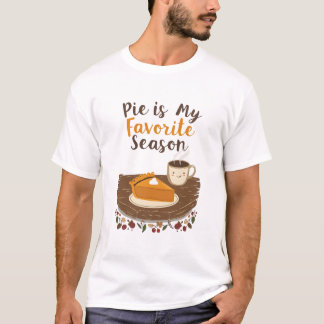 Camiseta La tarta es mi estación favorita