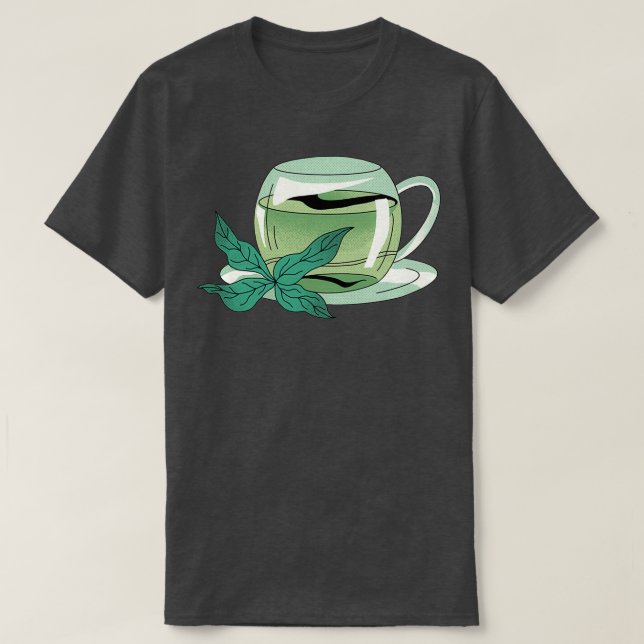 Camiseta La taza de té (Diseño del anverso)