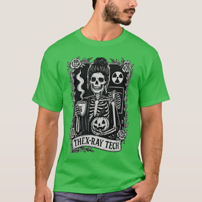 Camiseta La tecnología de rayos X (Anverso)