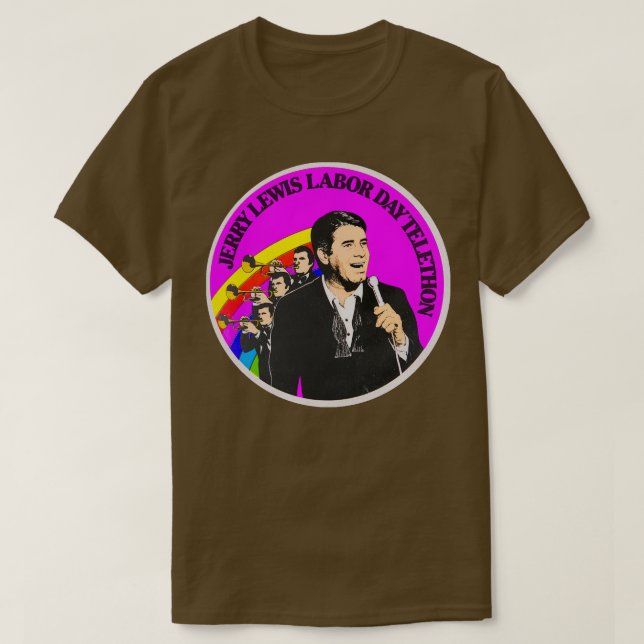 Camiseta La Teletón del Día del Trabajo de Jerry Lewis (Diseño del anverso)
