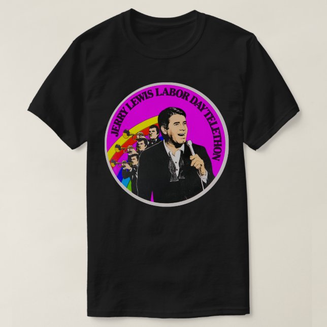 Camiseta La Teletón del Día del Trabajo de Jerry Lewis (Diseño del anverso)