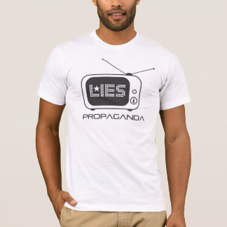 Camiseta La televisión es propaganda y miente