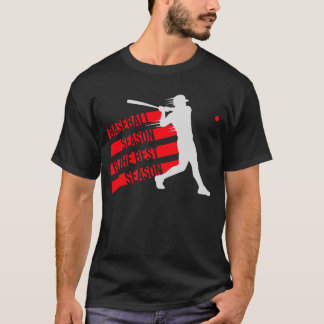 Camiseta La Temporada de Béisbol Es La Mejor Temporada Depo